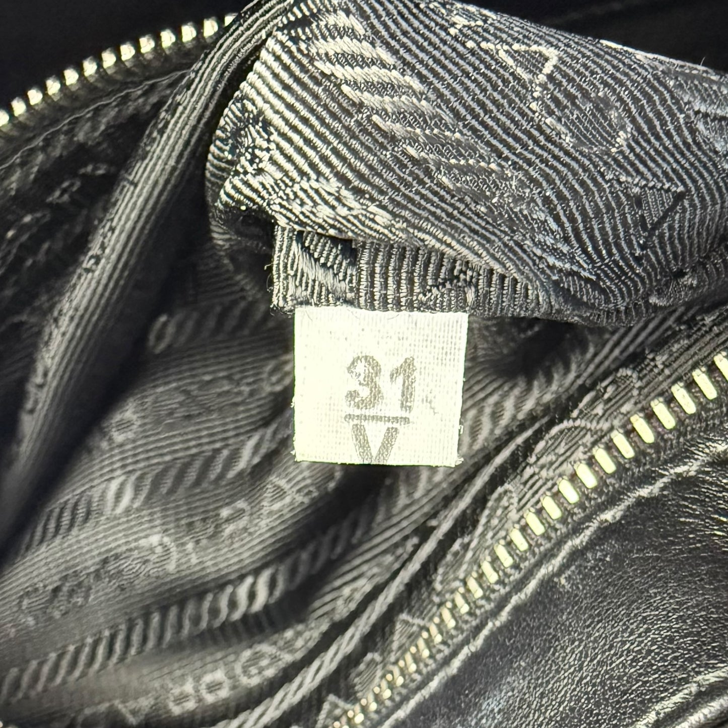 Prada Racing Logo Leather Crossbody Shoulder Bag