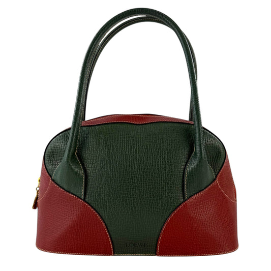 Loewe Leather Top Handle Shoulder Bag