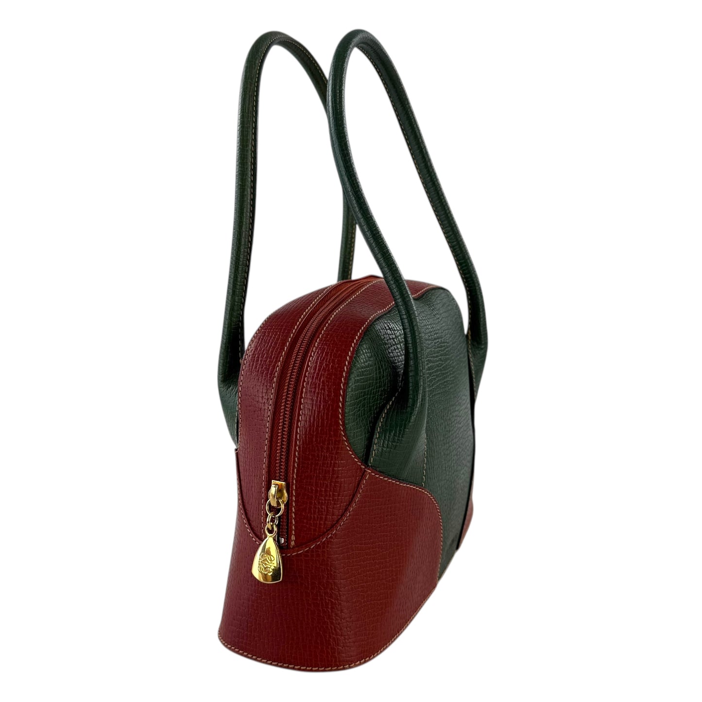 Loewe Leather Top Handle Shoulder Bag
