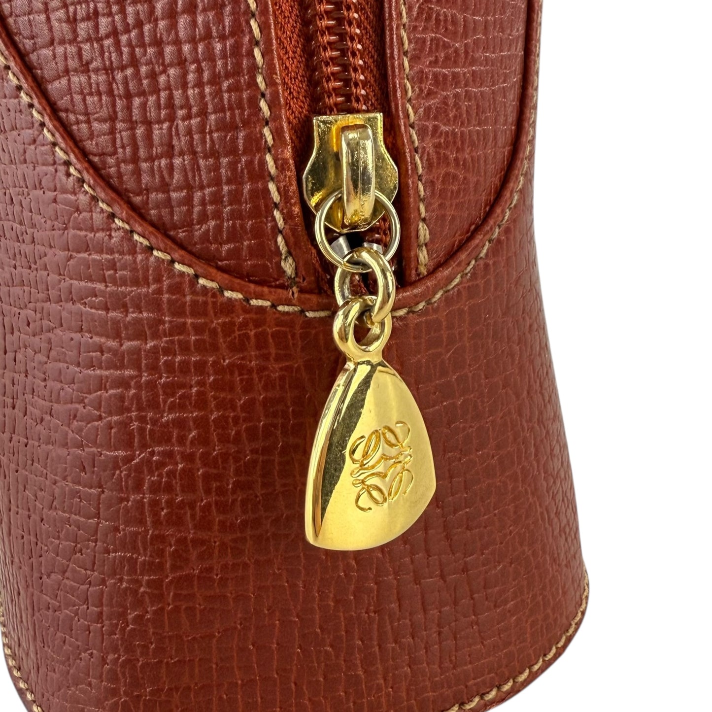 Loewe Leather Top Handle Shoulder Bag