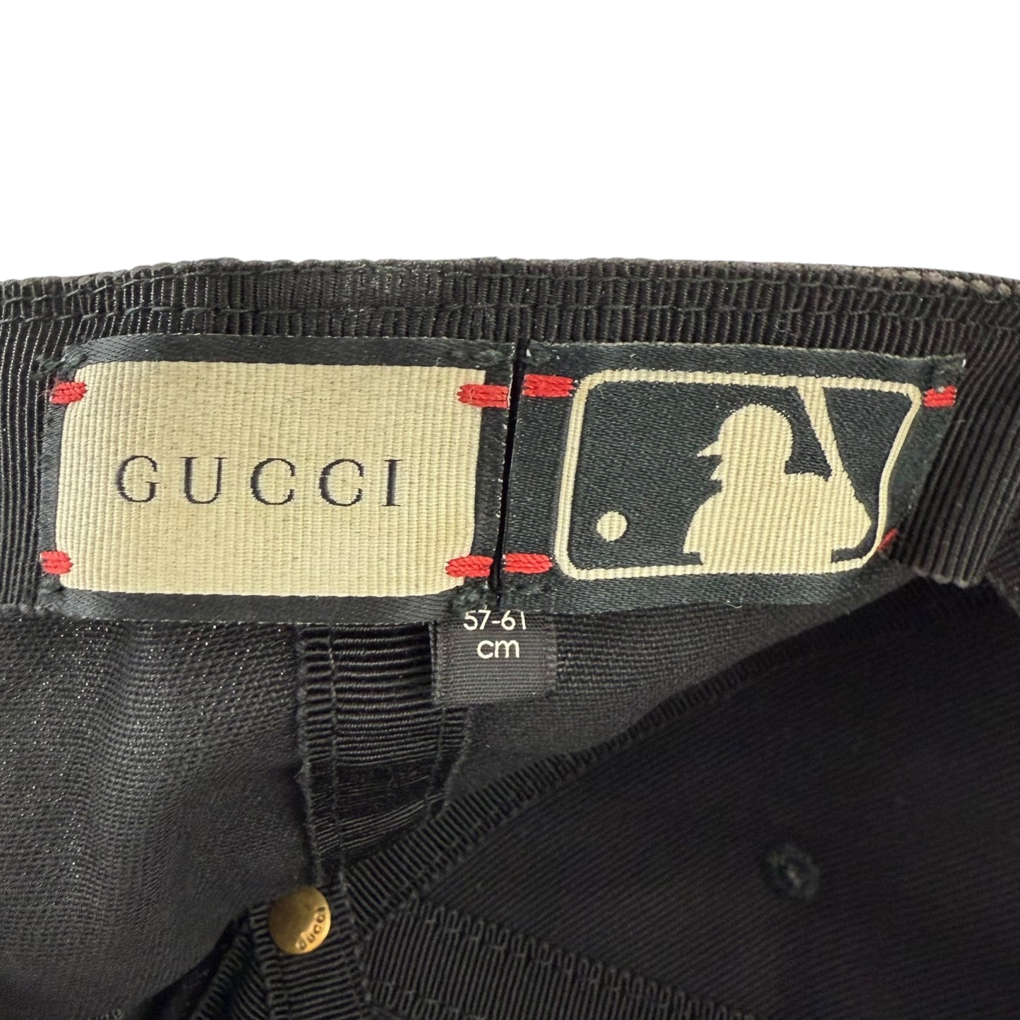 Gucci x MLB NY Yankees Butterfly Baseball Cap Hat