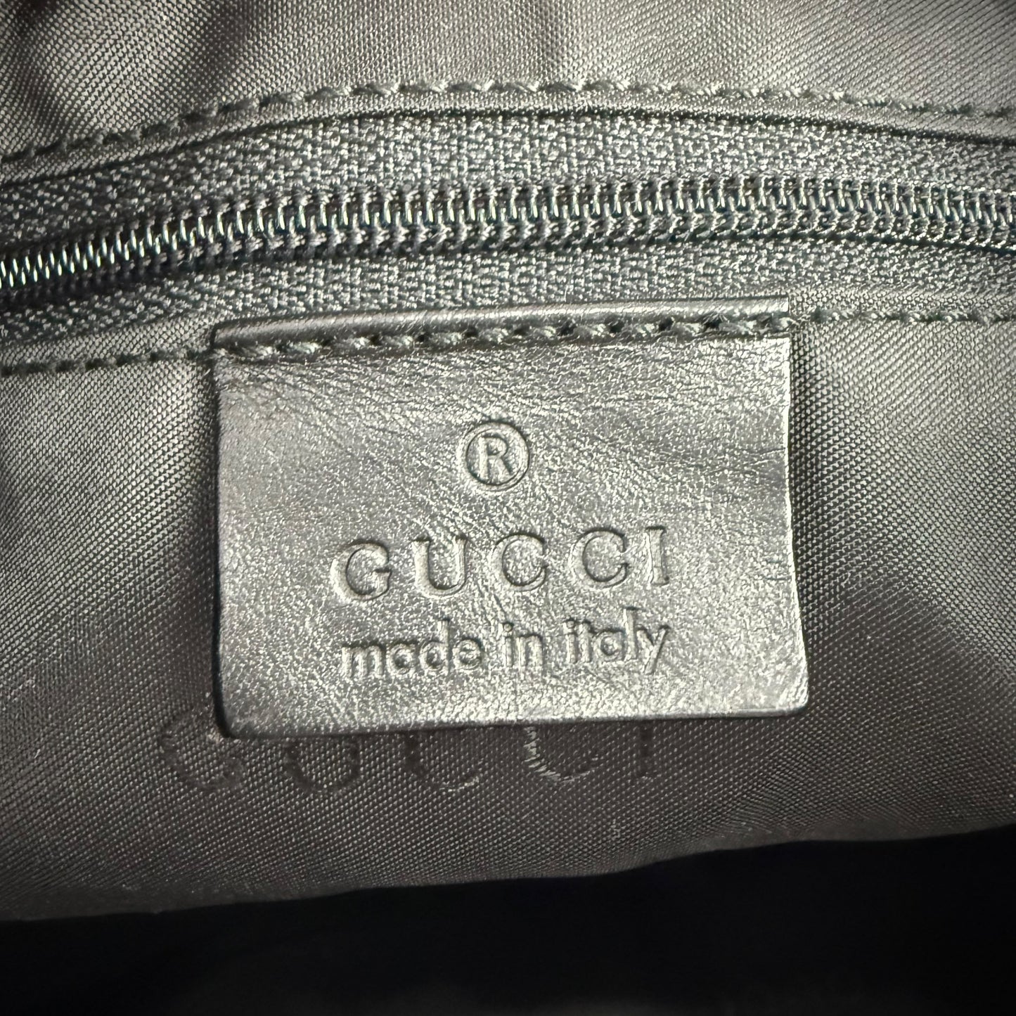 Gucci Nylon Jackie Shoulder Bag
