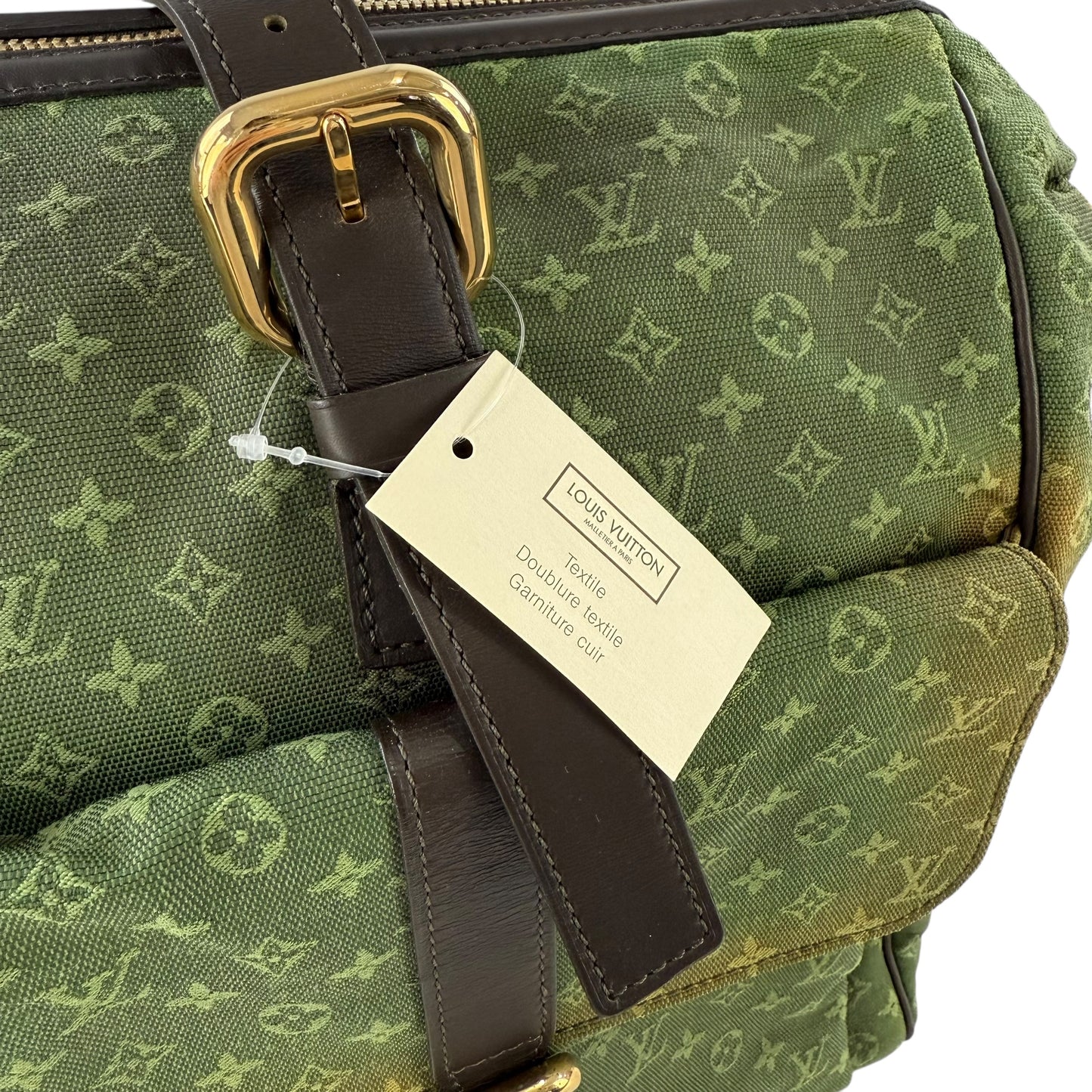 Louis Vuitton Mini Lin Monogram Louise Duffle Bag