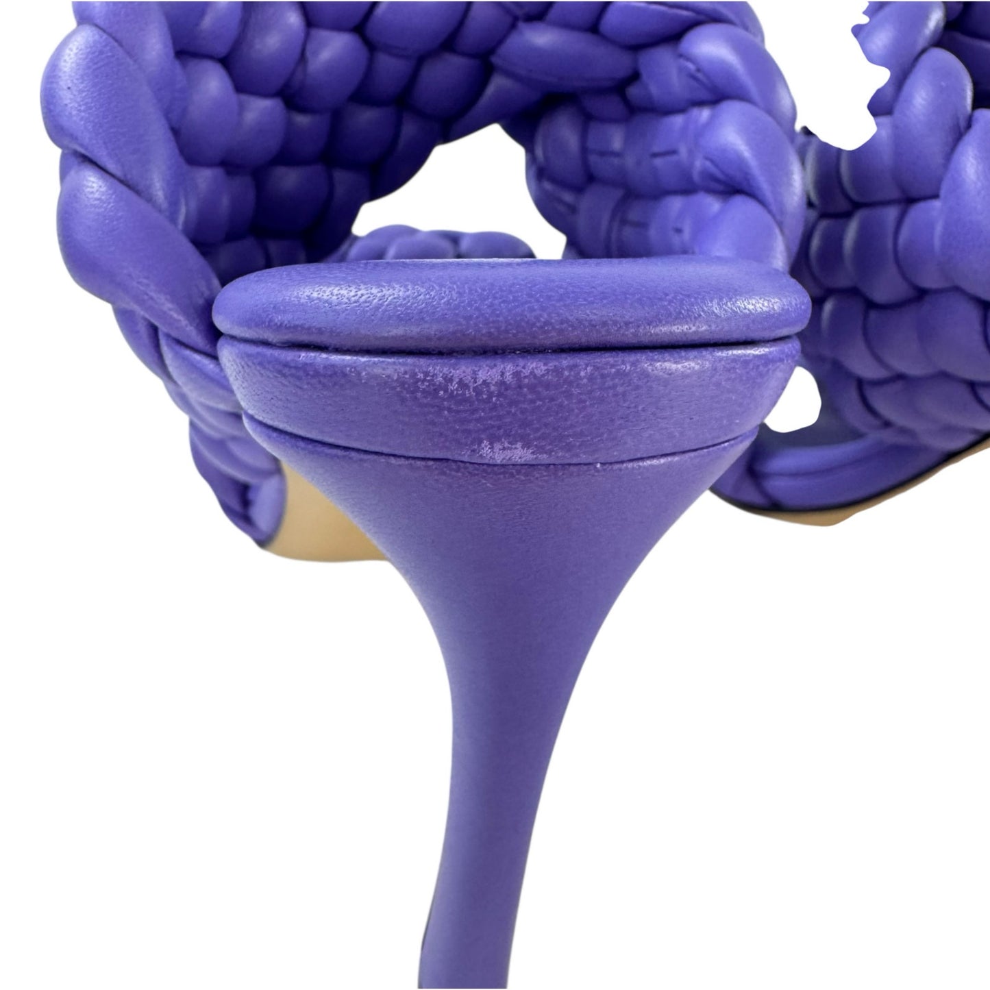 Bottega Veneta Padded Curve Leather Heels