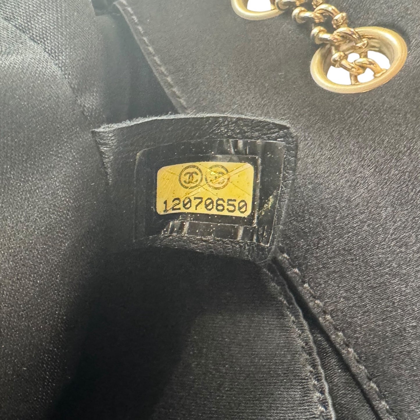 Chanel CC Jeweled Matelassé East West Flap Bag