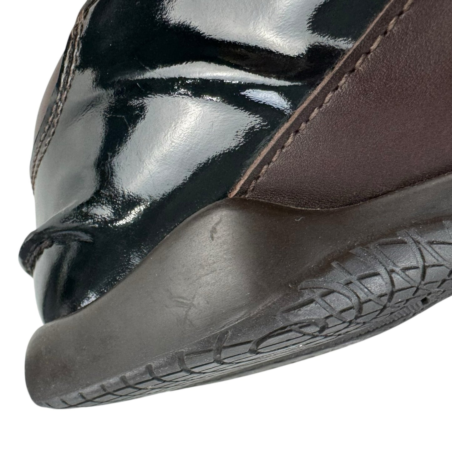 Prada Vintage Patent Leather Loafers