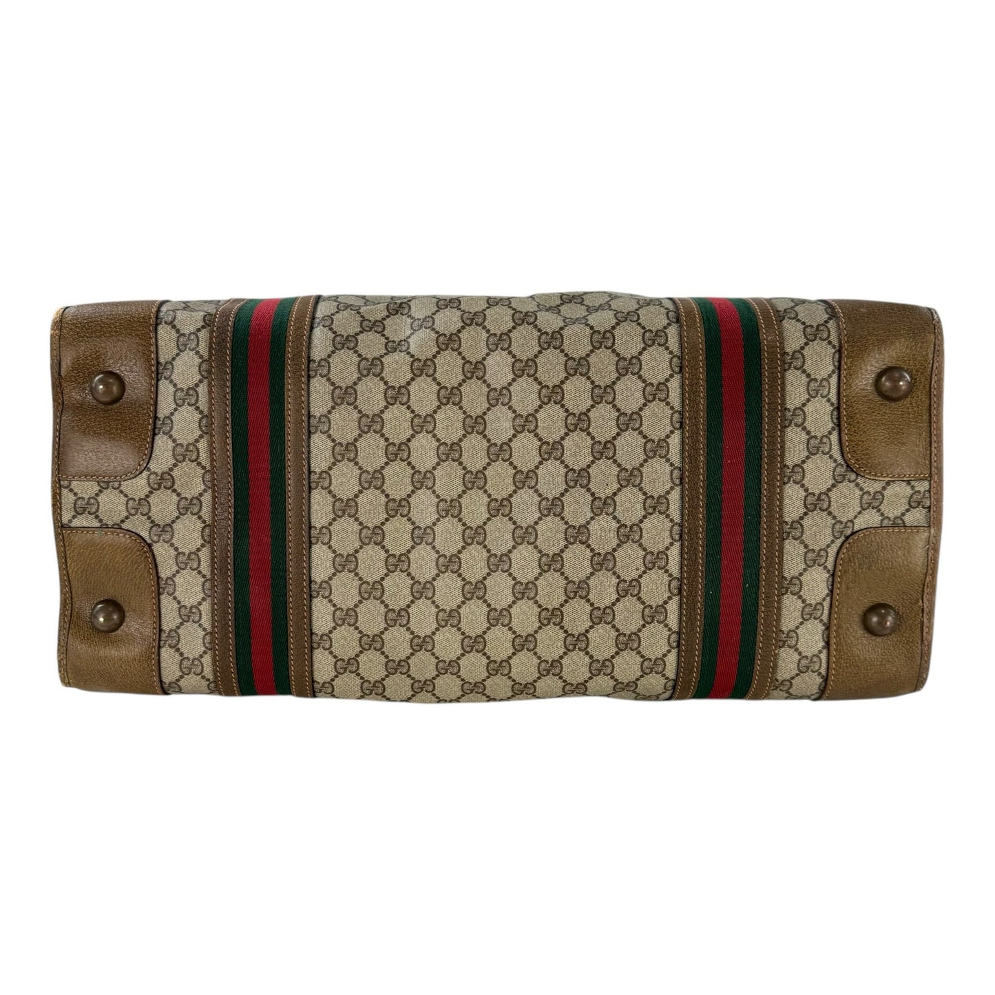Gucci Vintage Monogram Sherry Line Travel Bag