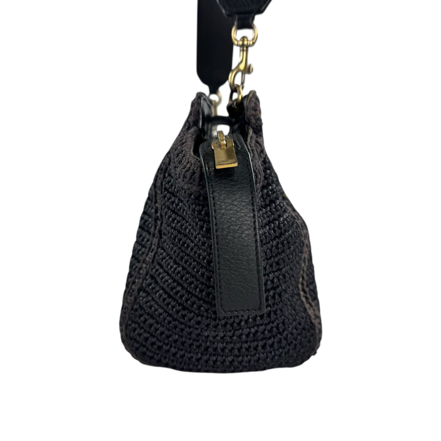 Saint Laurent Raffia Shoulder Bag