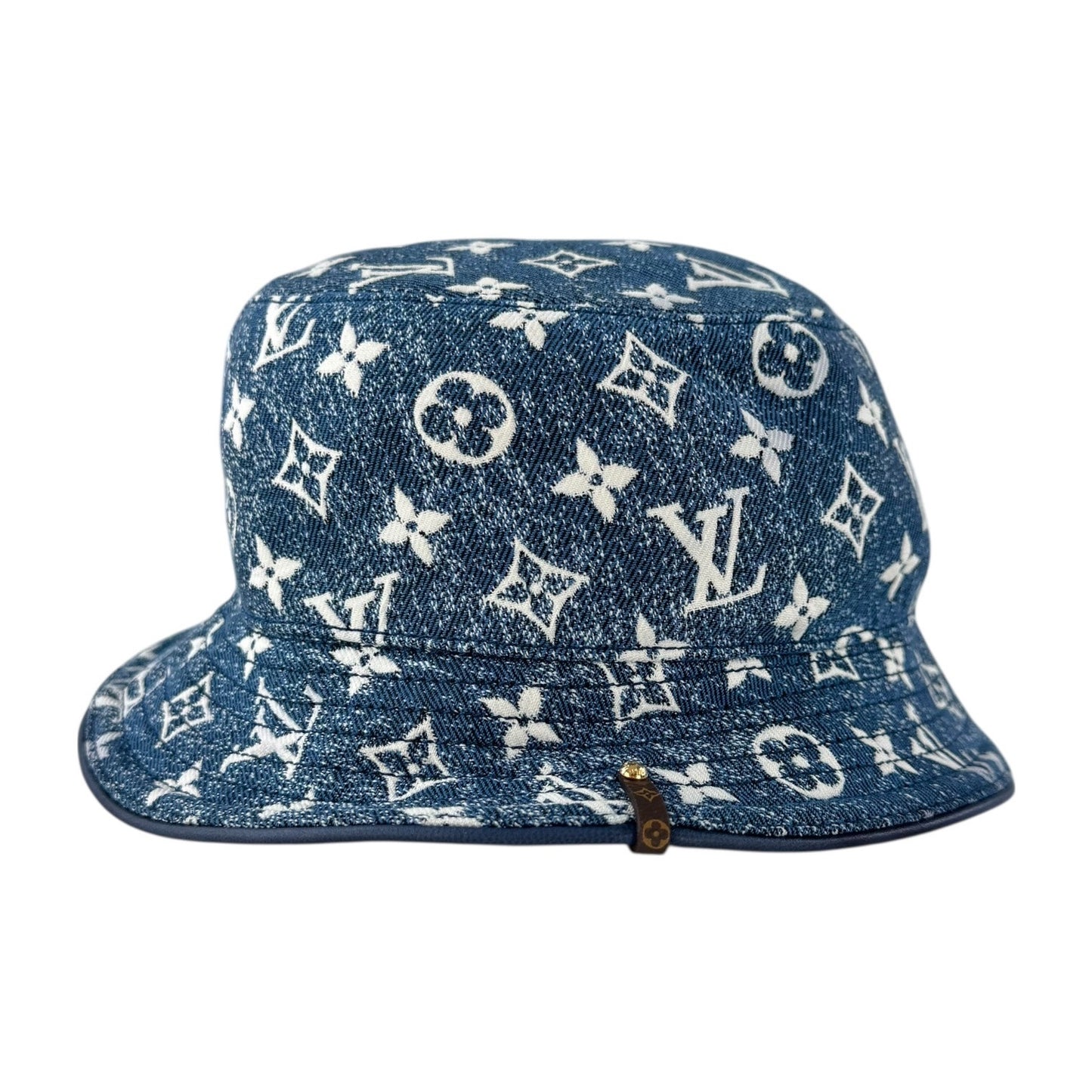 Louis Vuitton Monogram Washed Out Denim Bucket Hat
