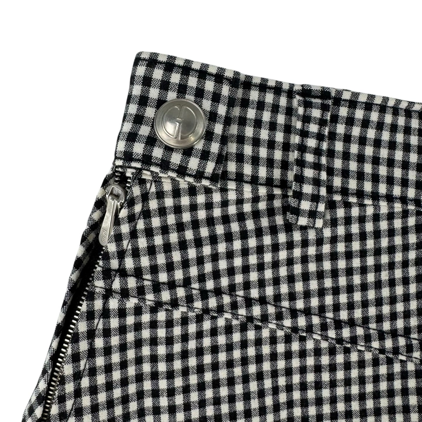 Gucci Vintage Gingham Skirt