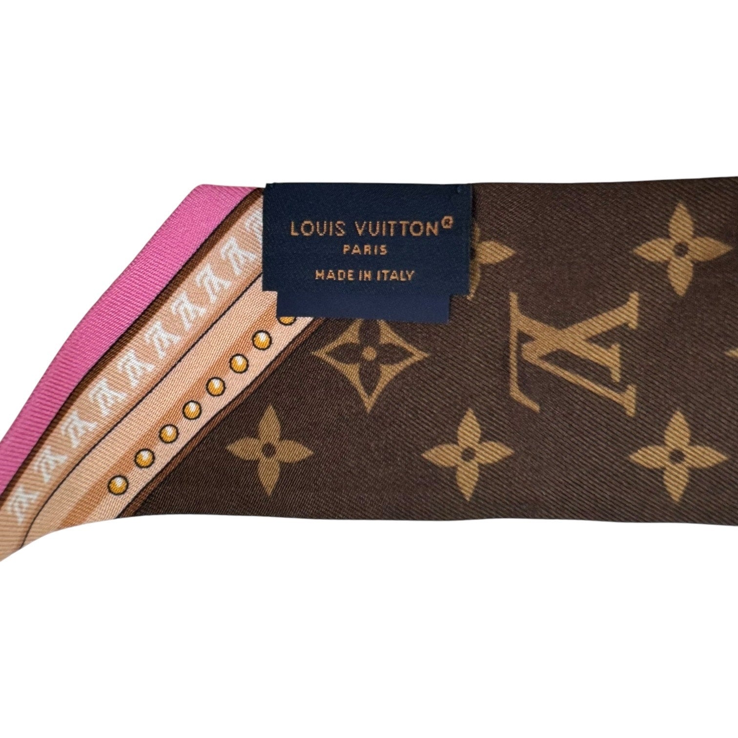 Louis Vuitton Monogram Silk Twilly