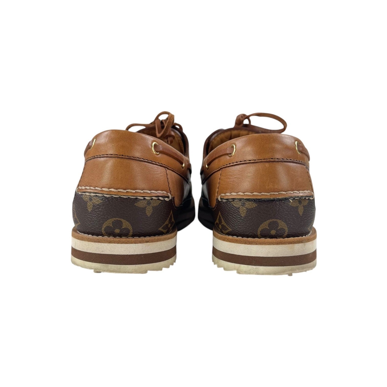 Louis Vuitton Leather Summerland Boat Shoes