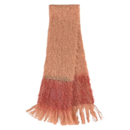 Loewe Pink Mohair Scarf