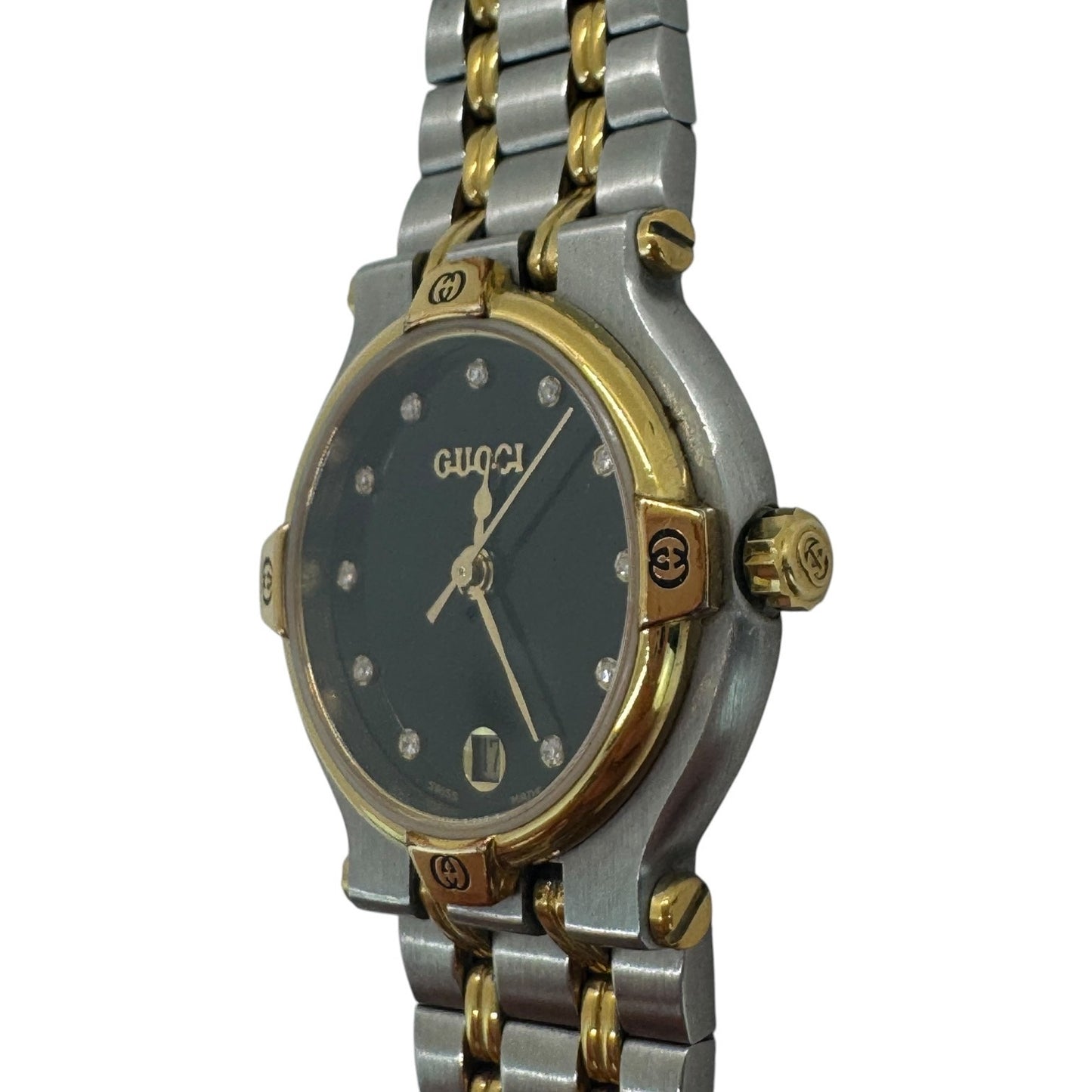 Gucci Vintage 9000L Diamond Watch