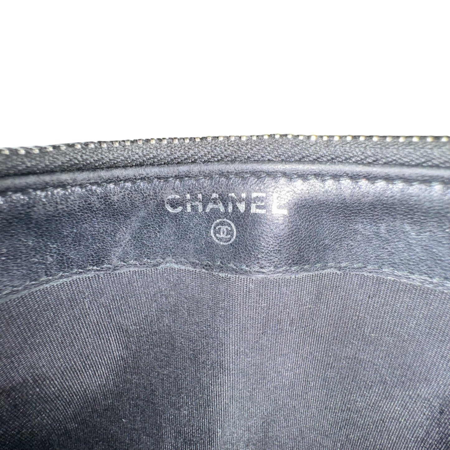 Chanel CC Rhinestone Boy Wallet-On-Chain