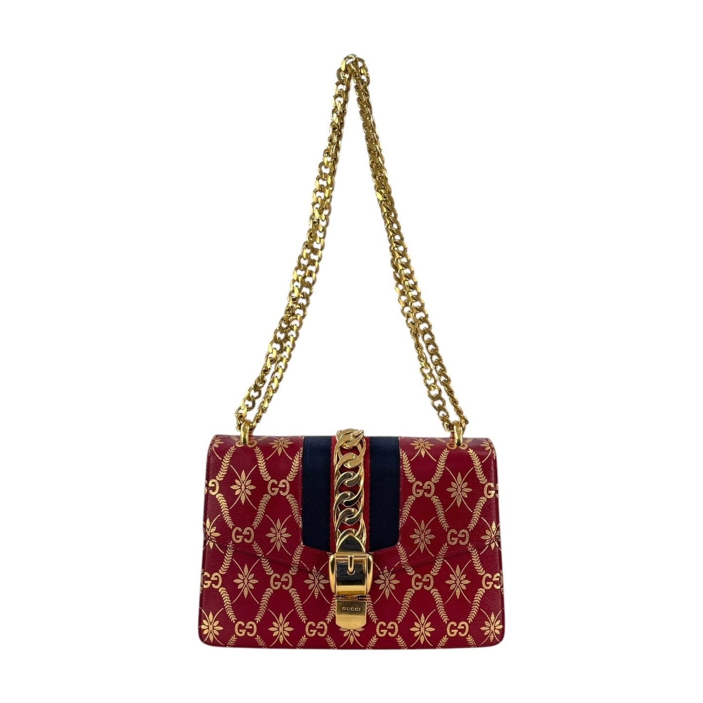 Gucci Sylvie Printed Shoulder Bag