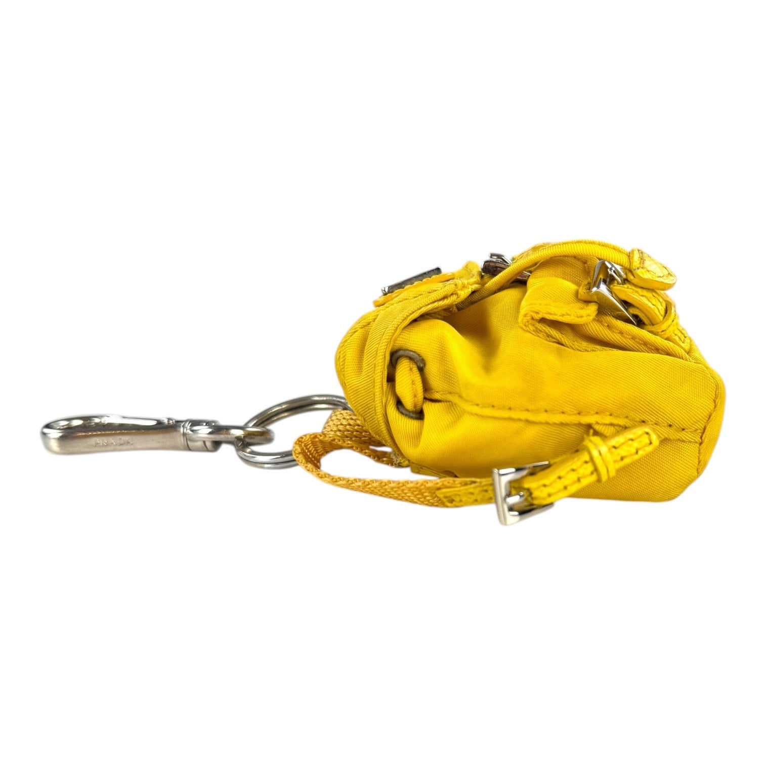 Prada Mini Nylon Backpack Charm