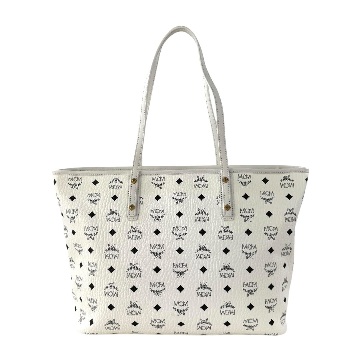 MCM Monogram Victory Patch Anya Zip Tote & Pochette