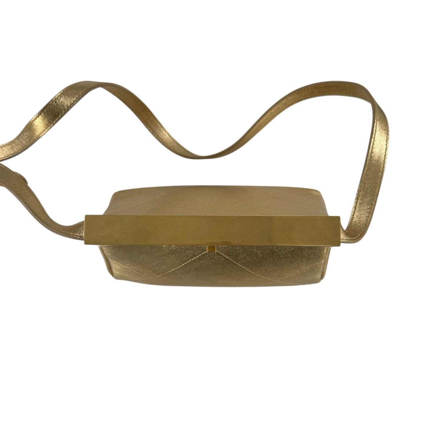 Chanel Matelassé Kiss Lock Frame Shoulder Bag