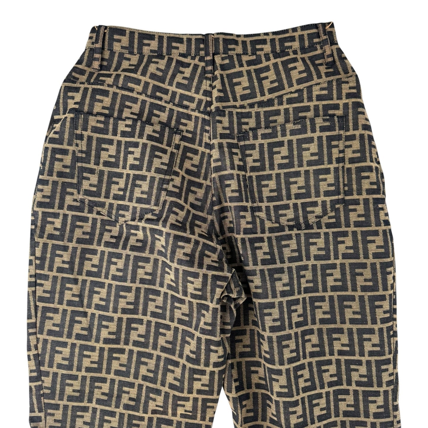 Fendi Vintage Zucca Print Pant