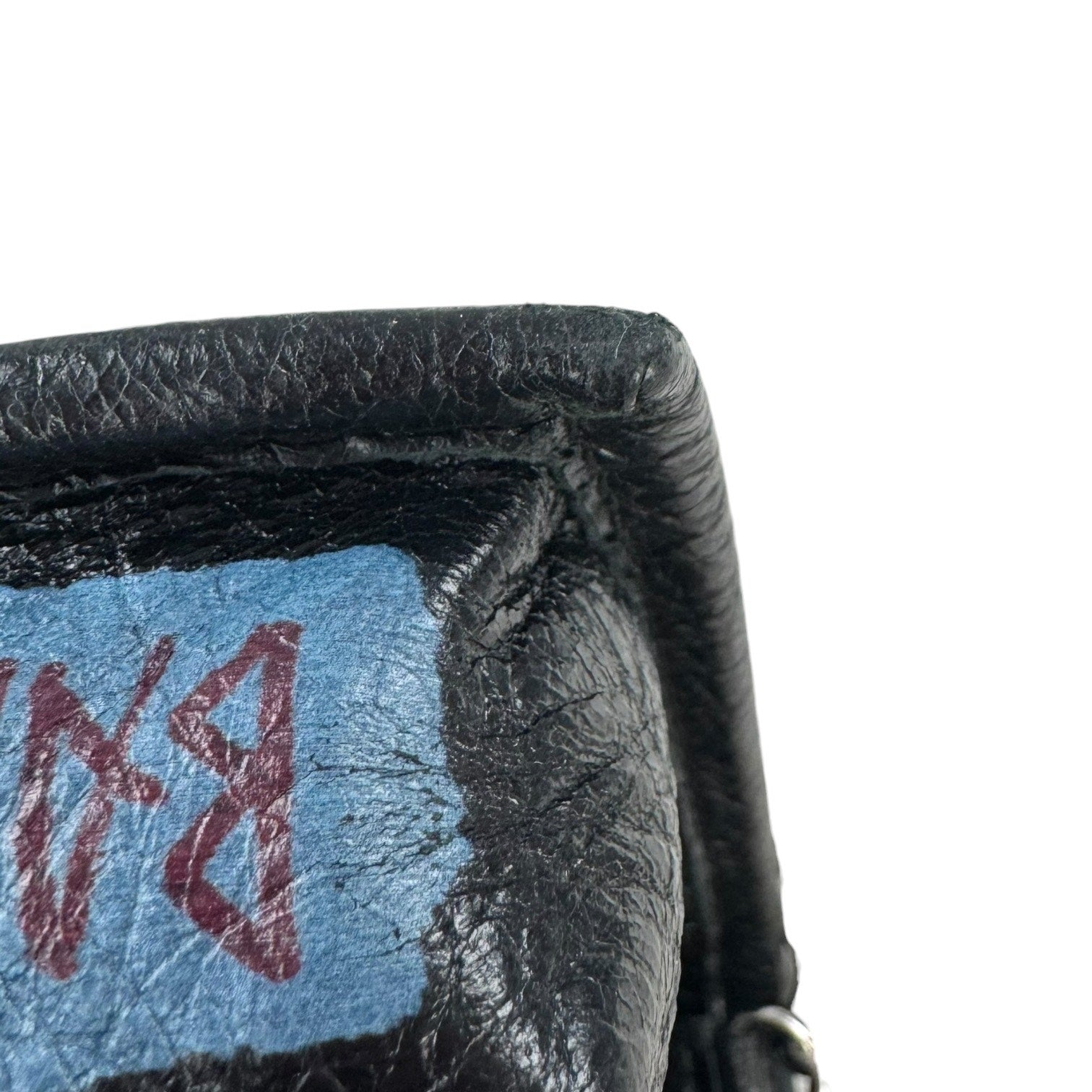 Balenciaga Graffiti Bazar Wallet-On-Chain Bag
