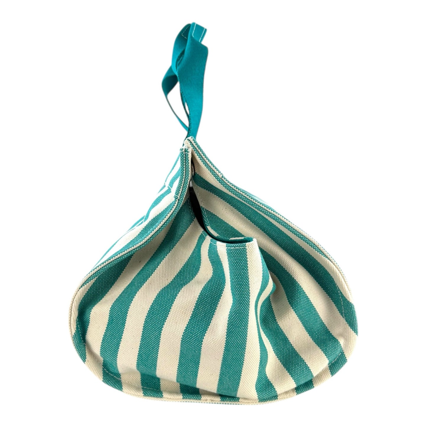 Hermes Toile Cannes Striped Tote Bag