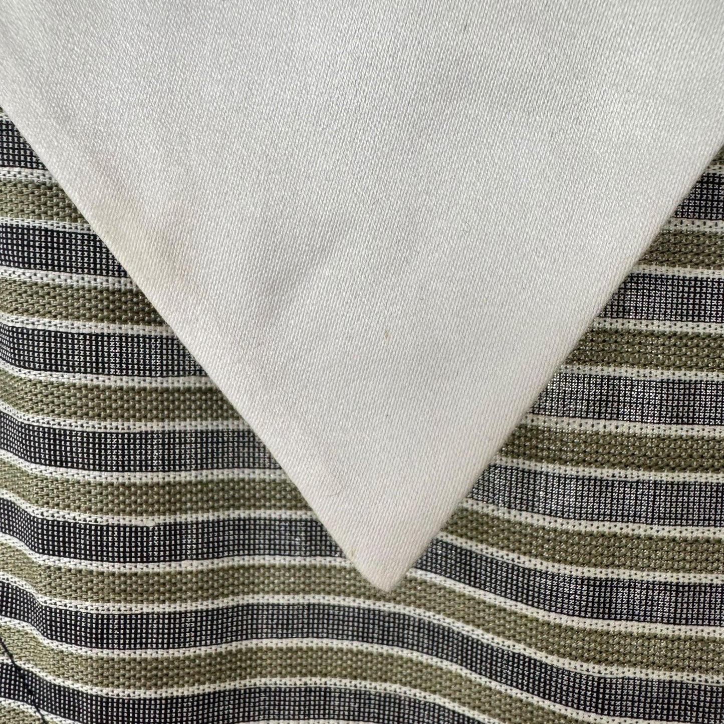 Dior Vintage Striped Collar Dress