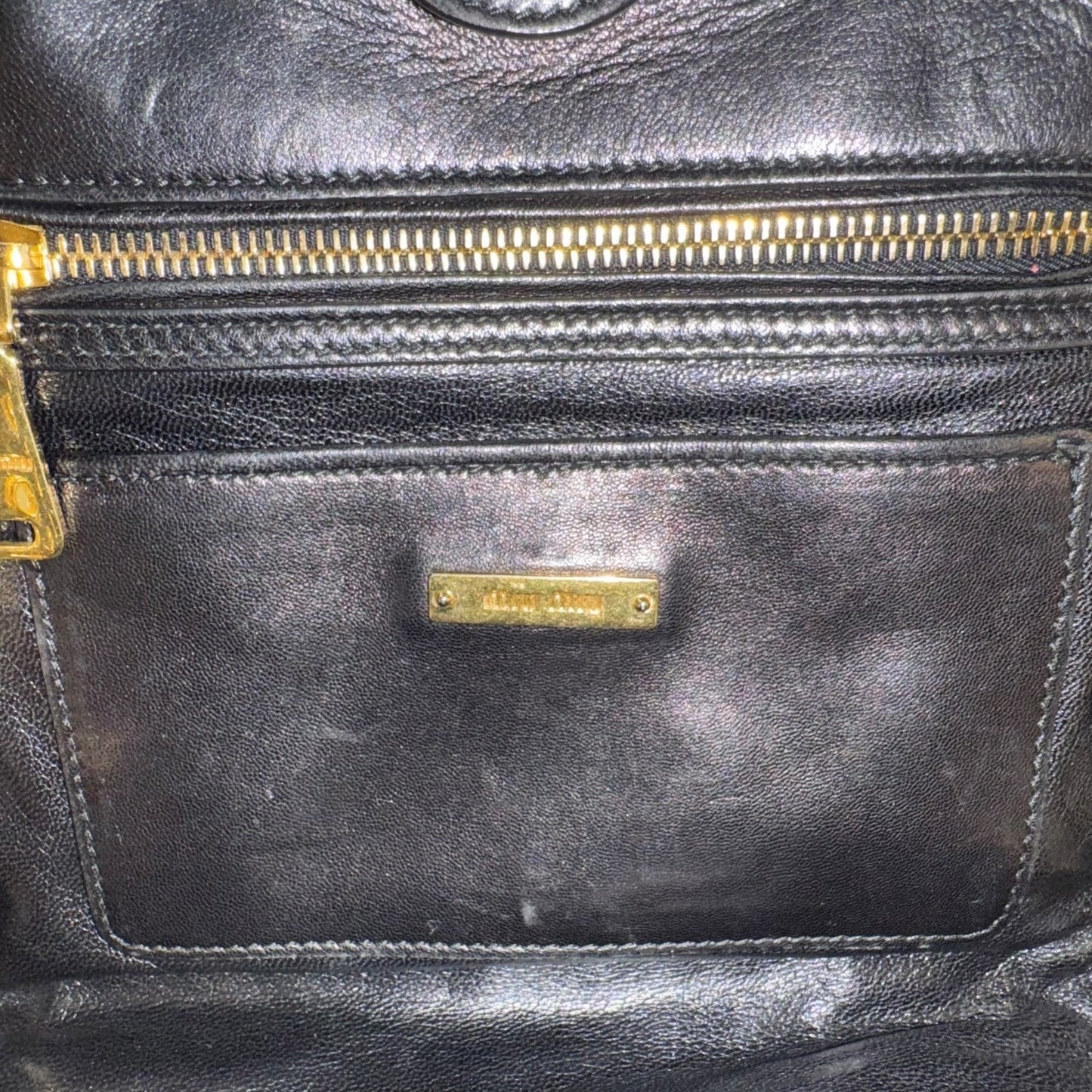 Miu Miu Biker Grommet Tote Bag