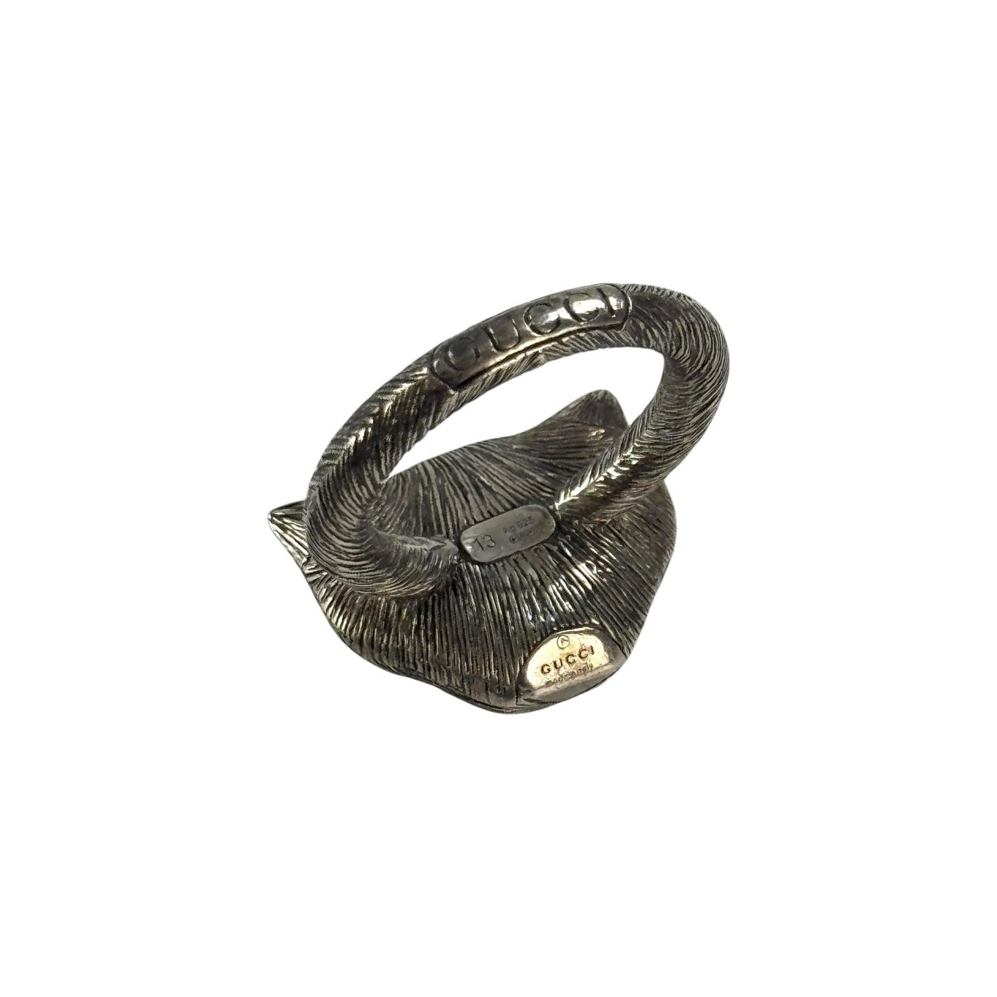 Gucci Garden Cat Cocktail Ring