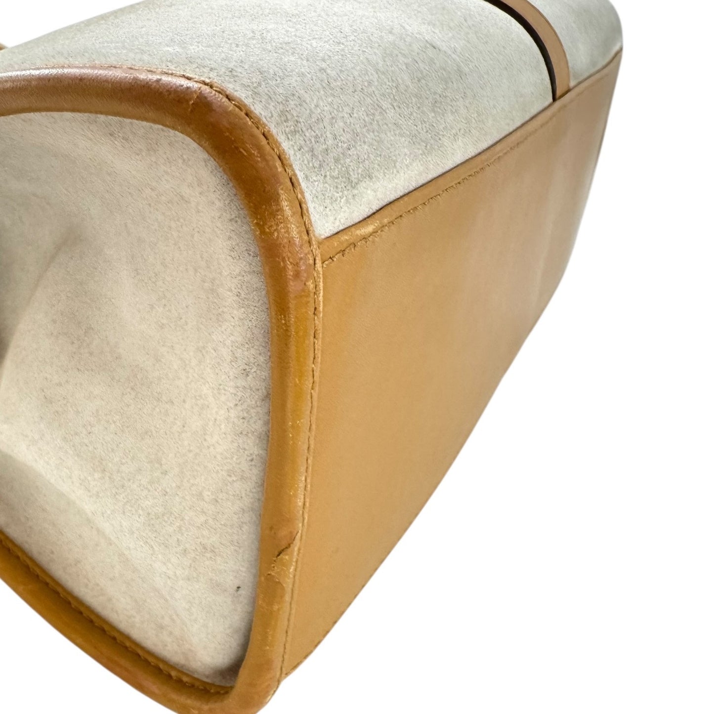 Gucci Bardot Suede Shoulder Bag