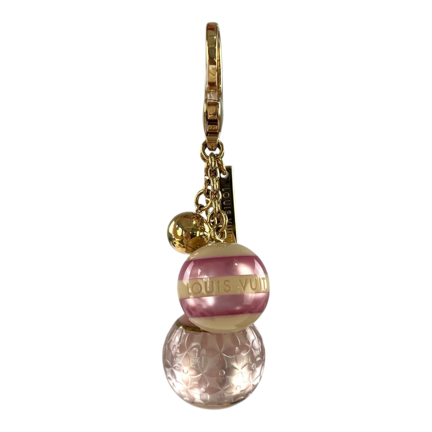 Louis Vuitton Pink Resin Bag Charm