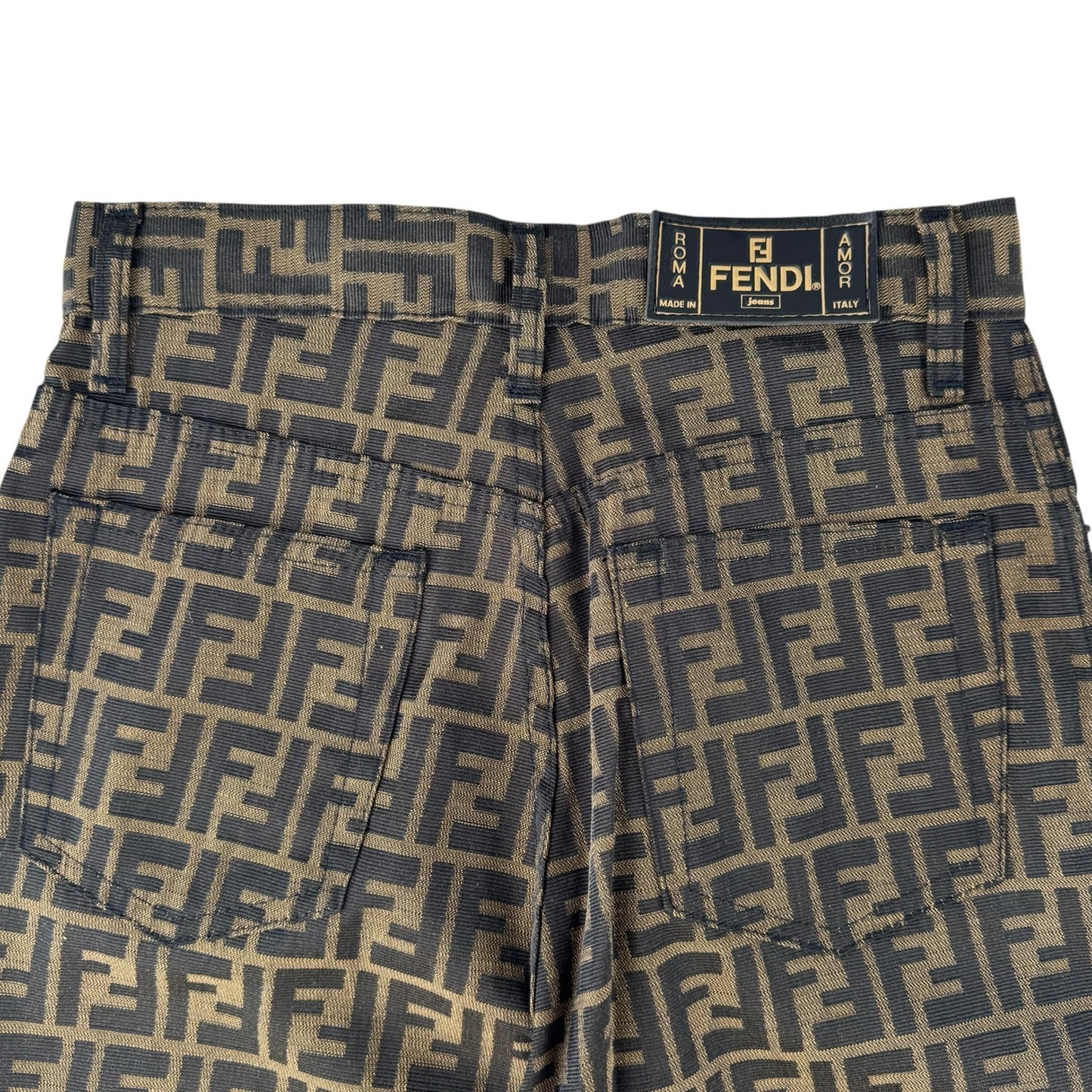 Fendi Vintage Zucca Print Pant