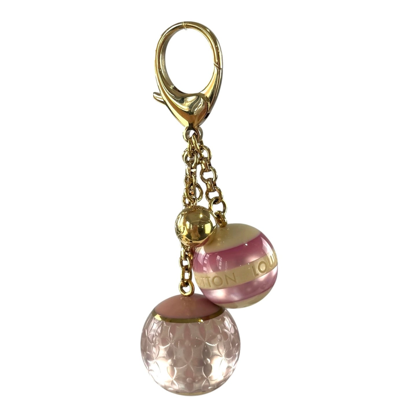Louis Vuitton Pink Resin Bag Charm
