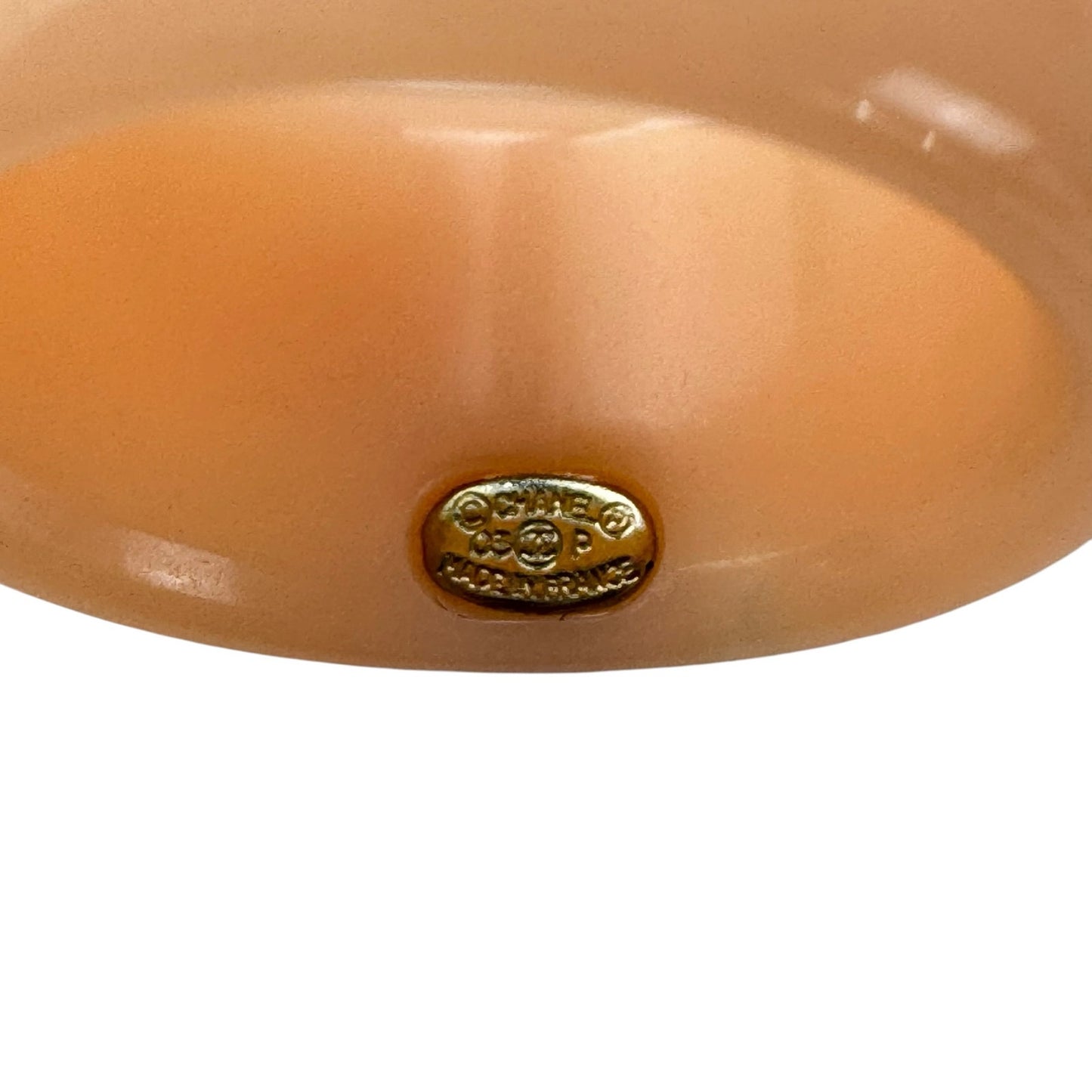 Chanel CC Faux Pearl Resin Ring