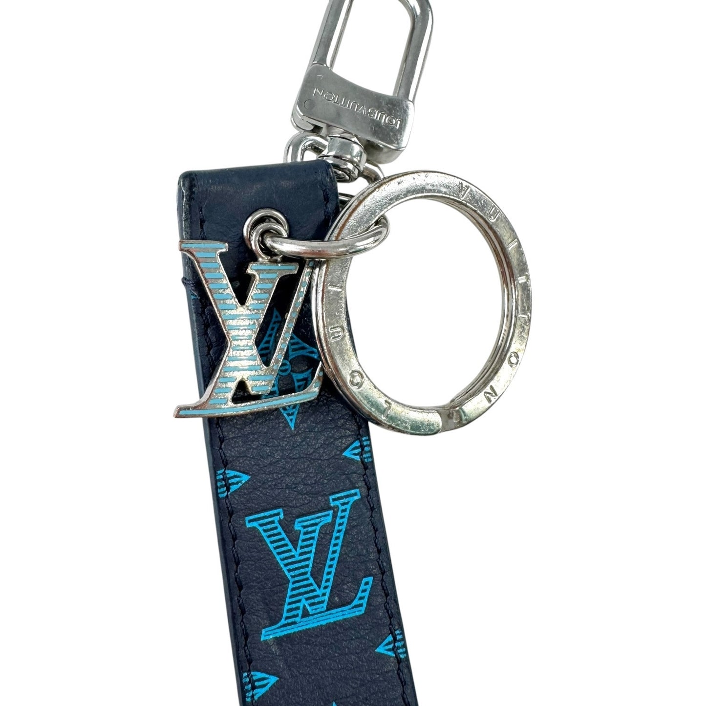 Louis Vuitton Shadow Monogram Dragonne Keychain