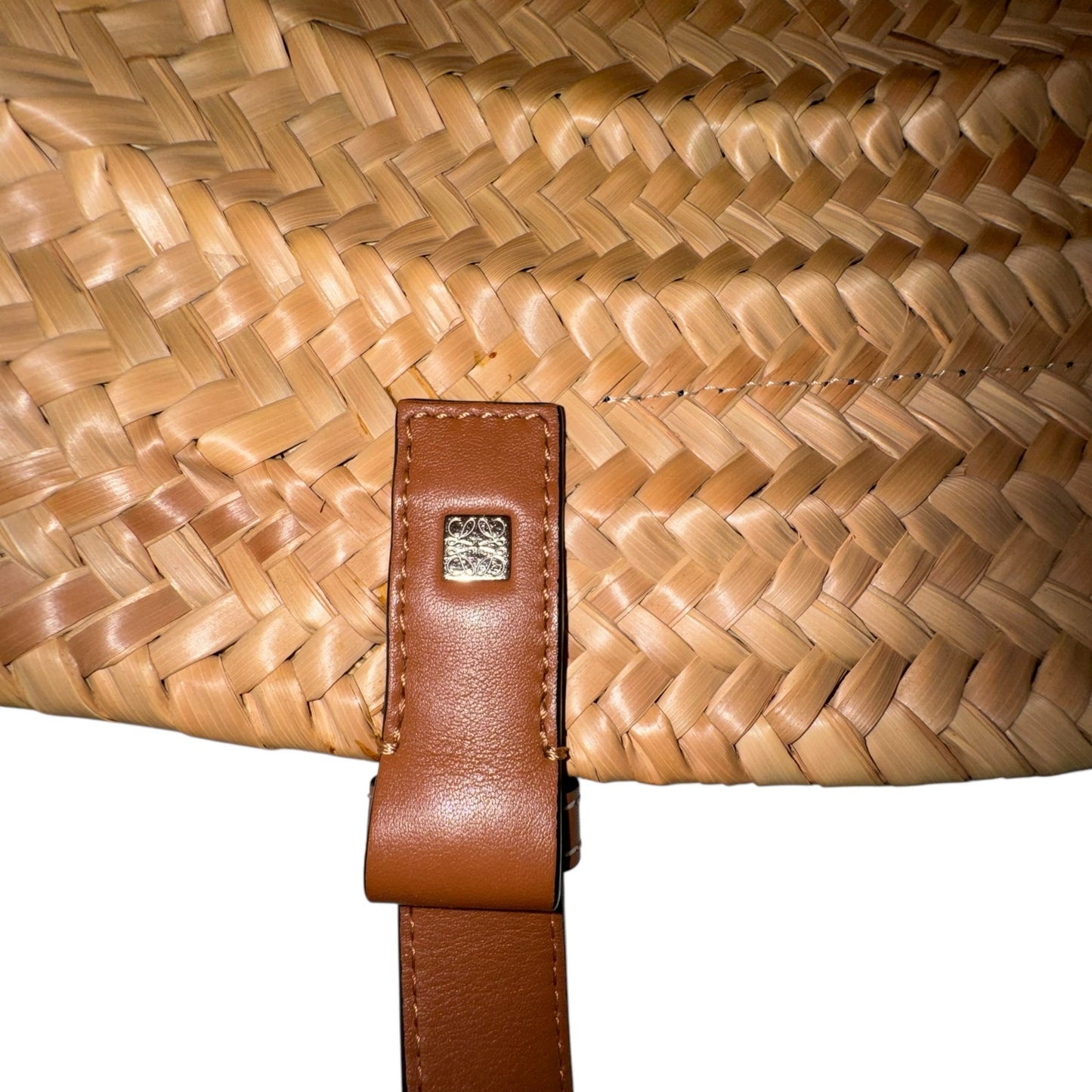 Loewe Raffia Basket Bag