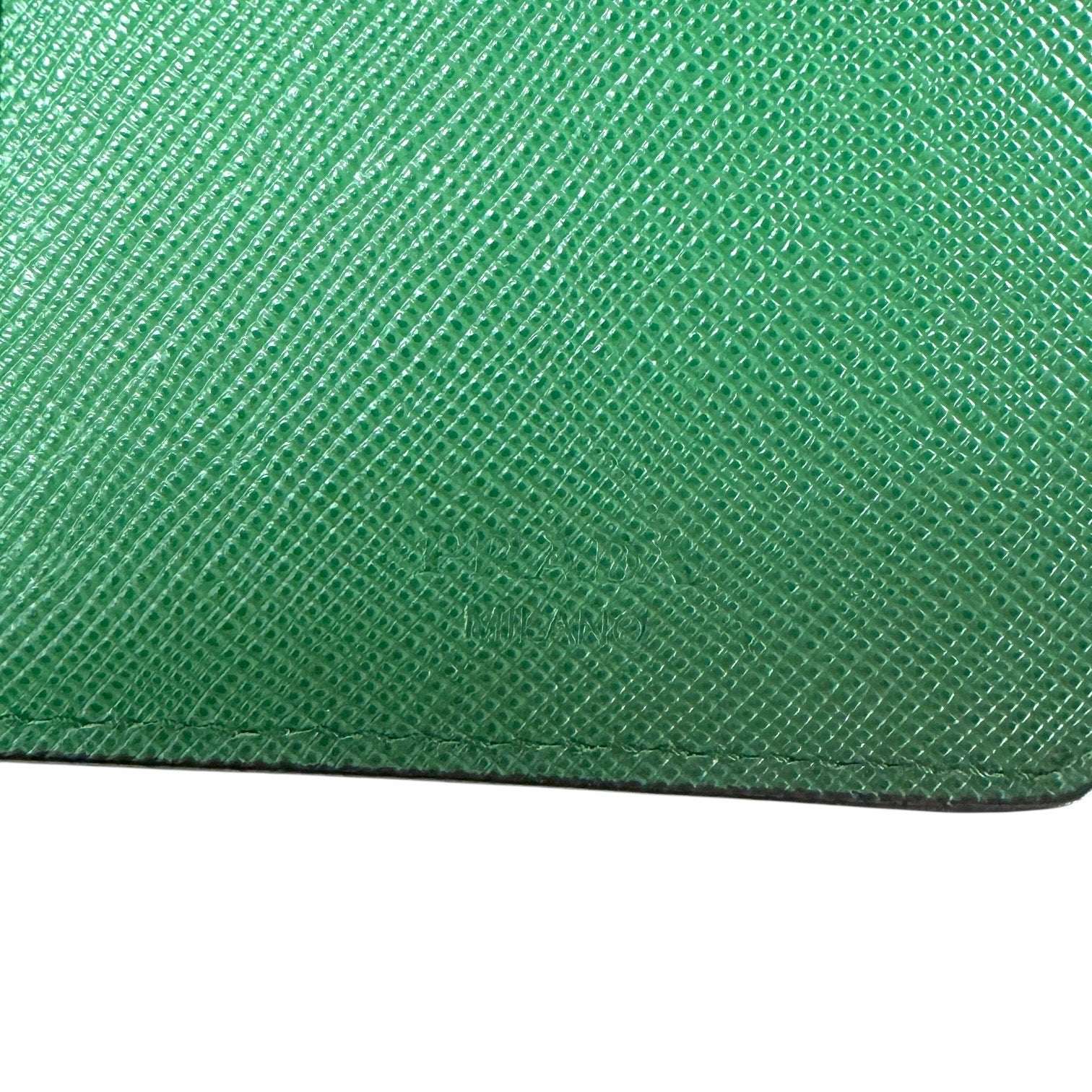Prada Saffiano Leather Long Wallet