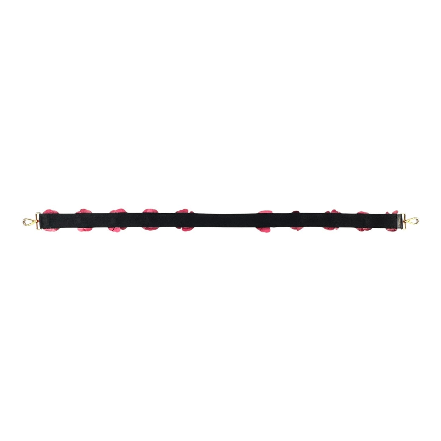Prada Leather Flower Strap