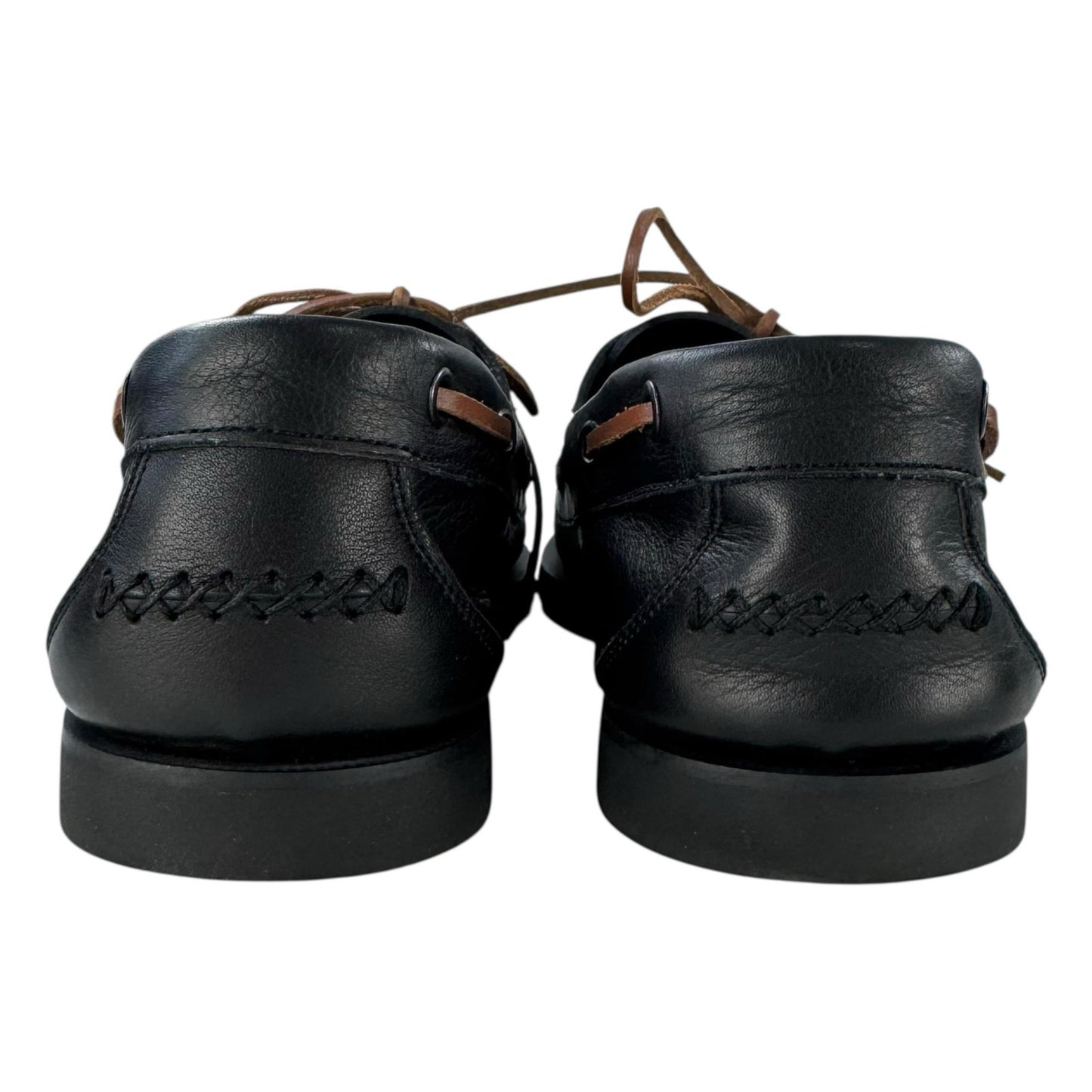 Bottega Veneta Leather Boat Shoes
