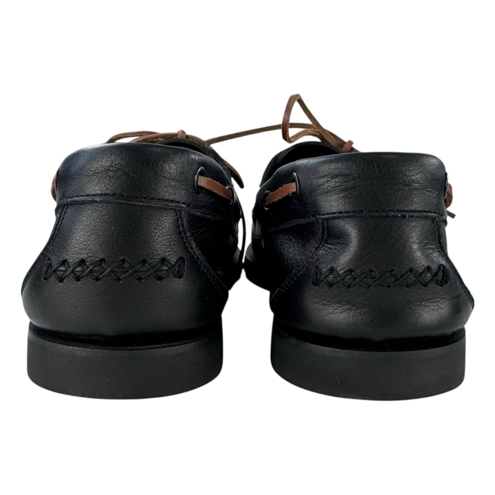 Bottega Veneta Leather Boat Shoes