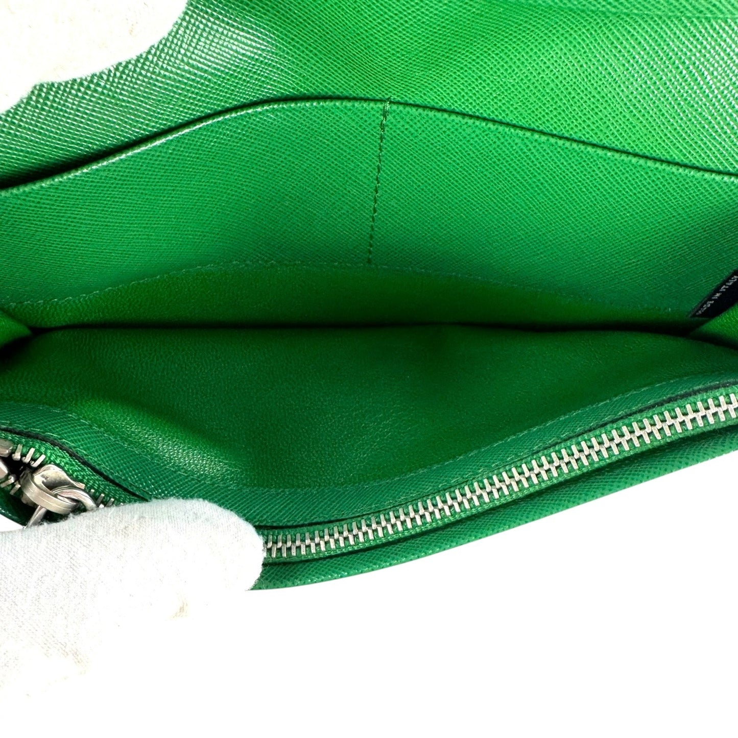 Prada Saffiano Leather Long Wallet