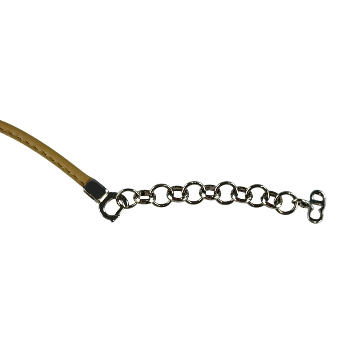 Dior Vintage CD Bow Choker Necklace