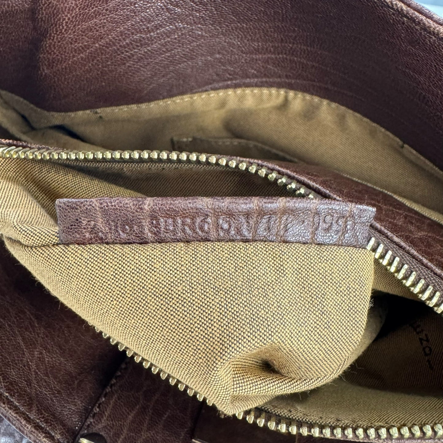 Fendi Mia Leather Shoulder Bag