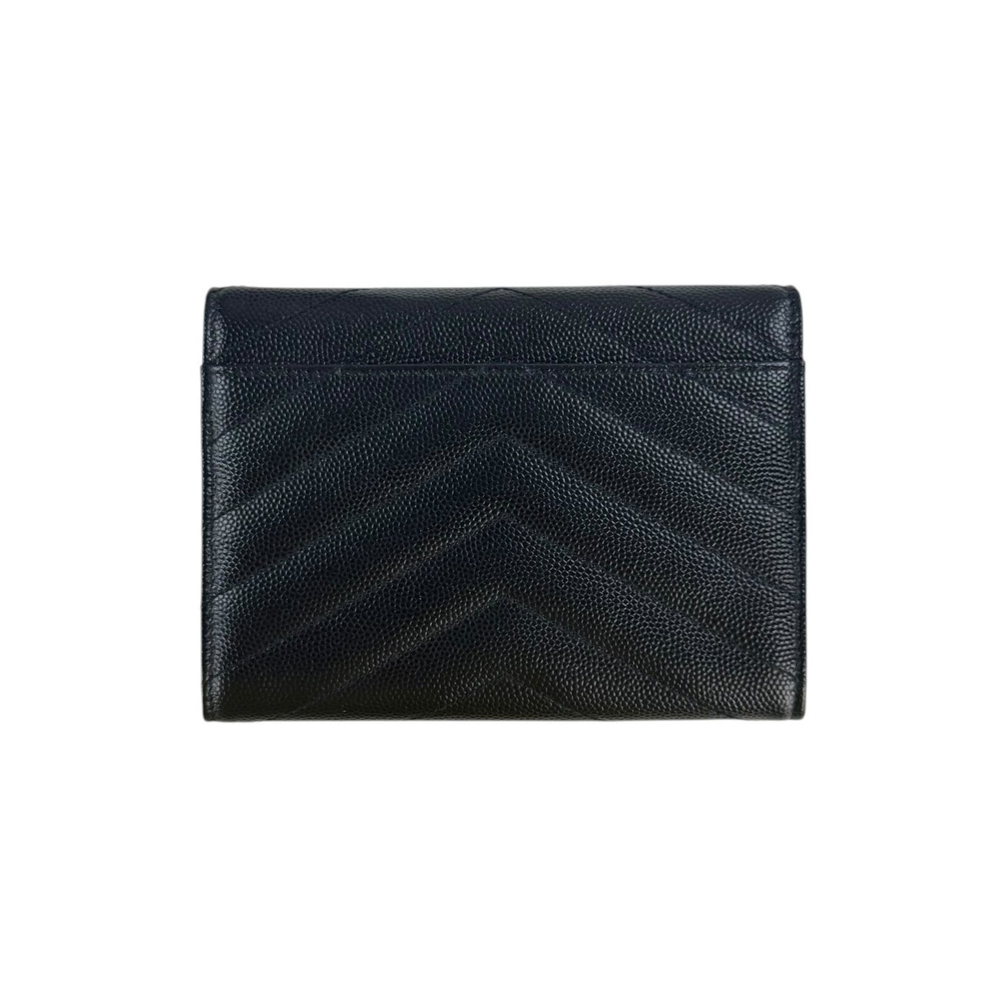 Saint Laurent Cassandre Matelassé Trifold Wallet