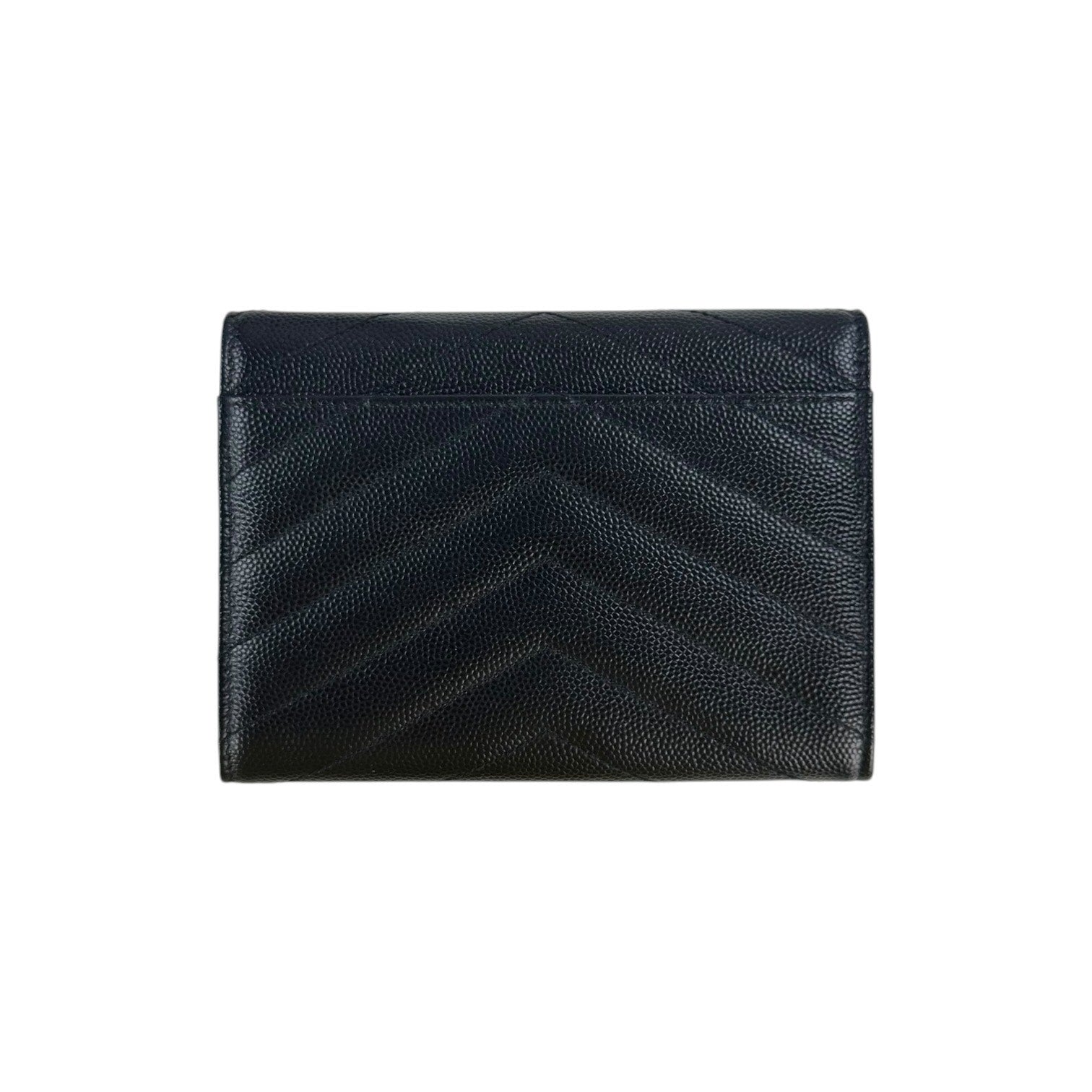 Saint Laurent Cassandre Matelassé Trifold Wallet