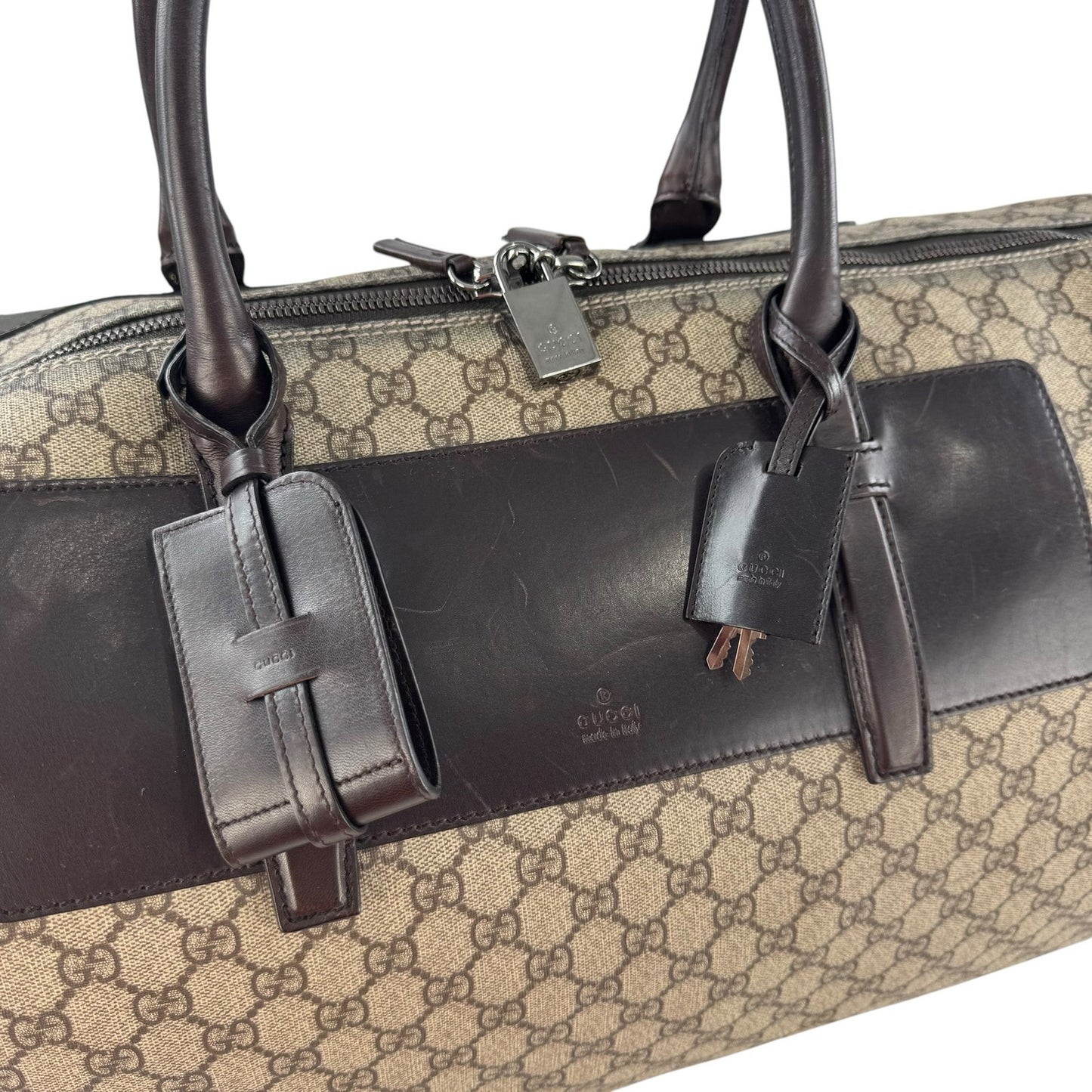 Gucci Monogram Duffle Bag