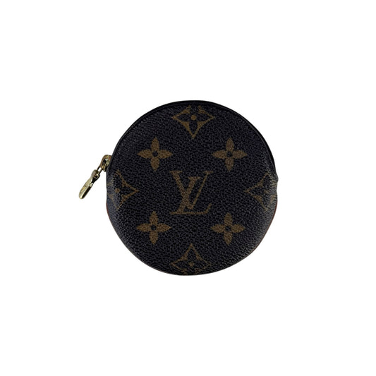 Louis Vuitton Monogram Round Zippy Pouch