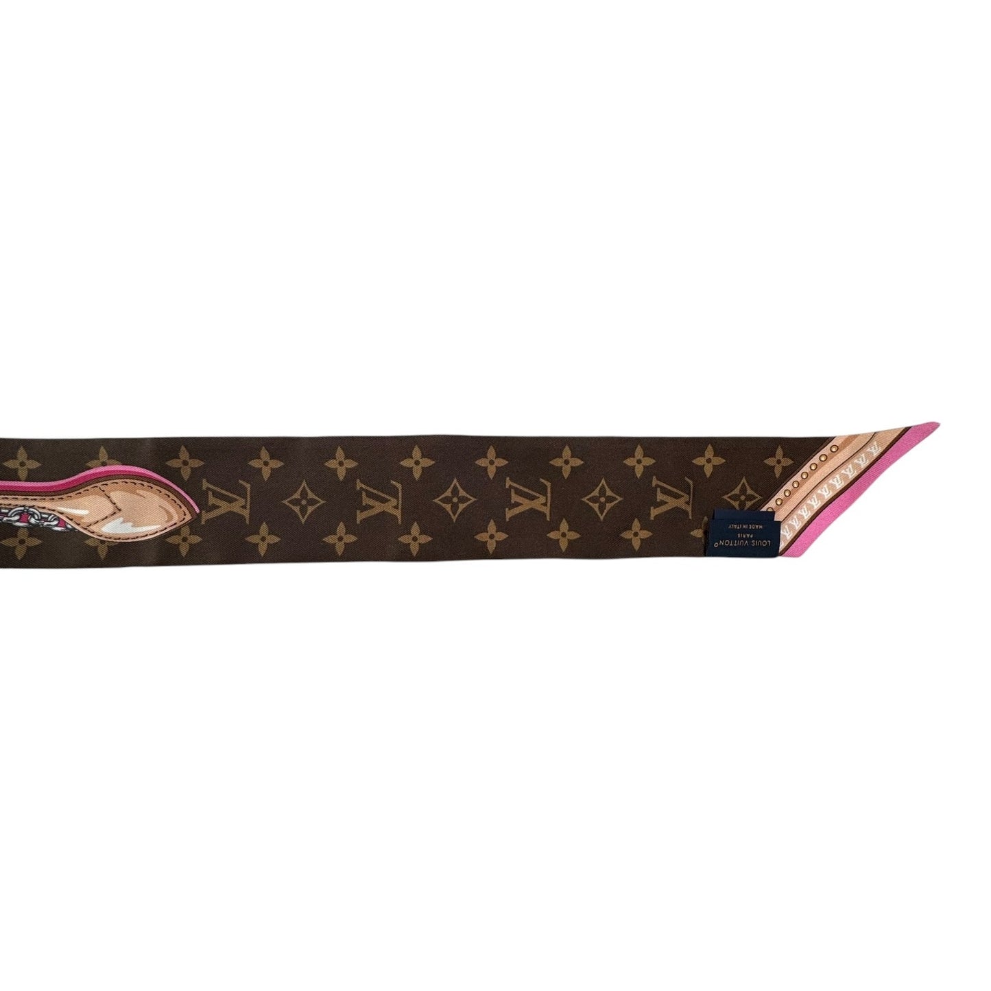 Louis Vuitton Monogram Silk Twilly