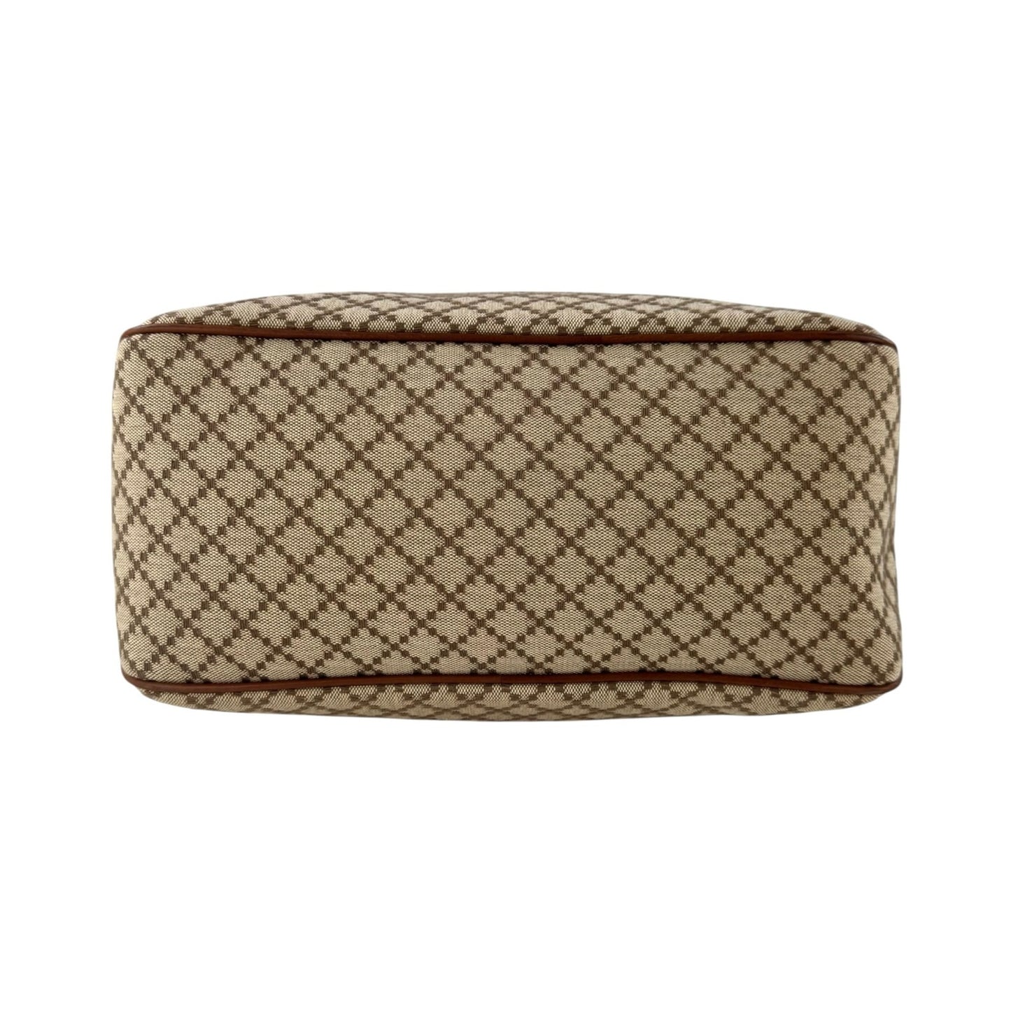 Gucci Diamante Leather Village Double G Hobo Bag
