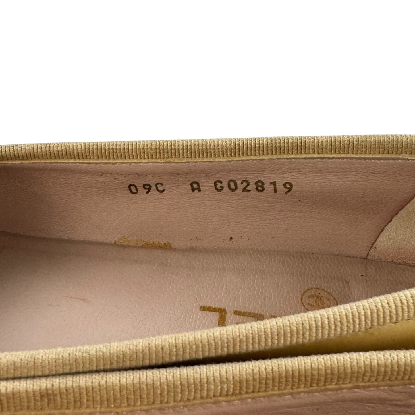 Chanel CC Patent Leather Ballet Flats
